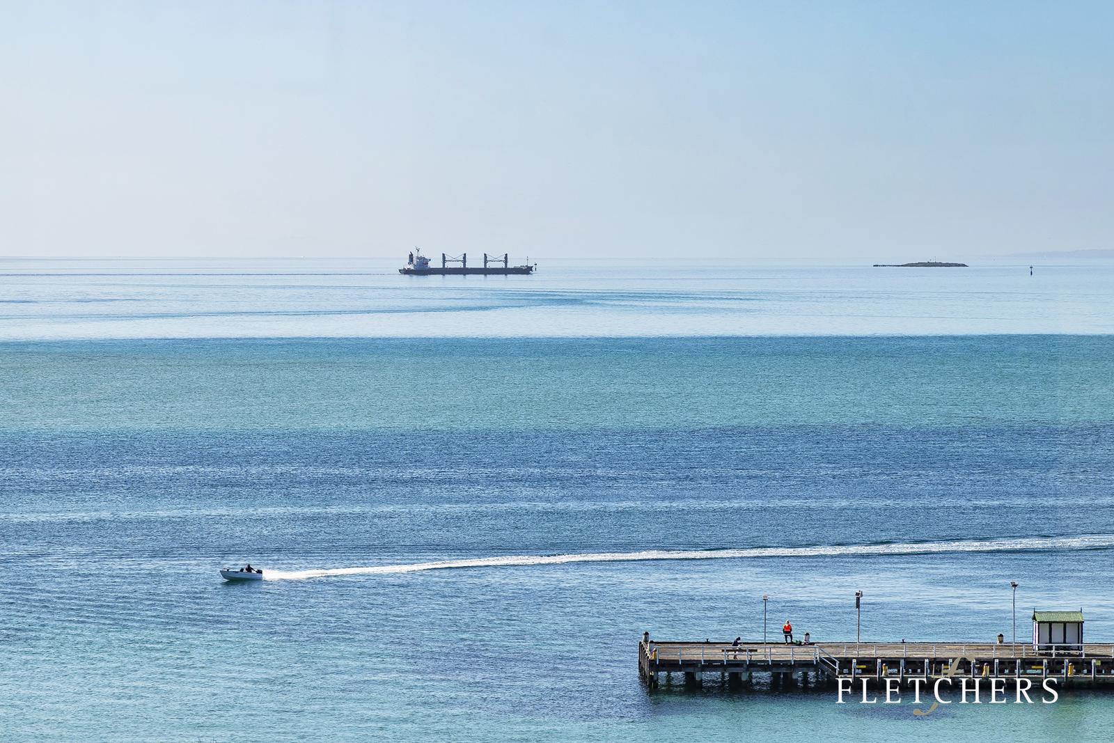 Port Phillip Bay from the apartment