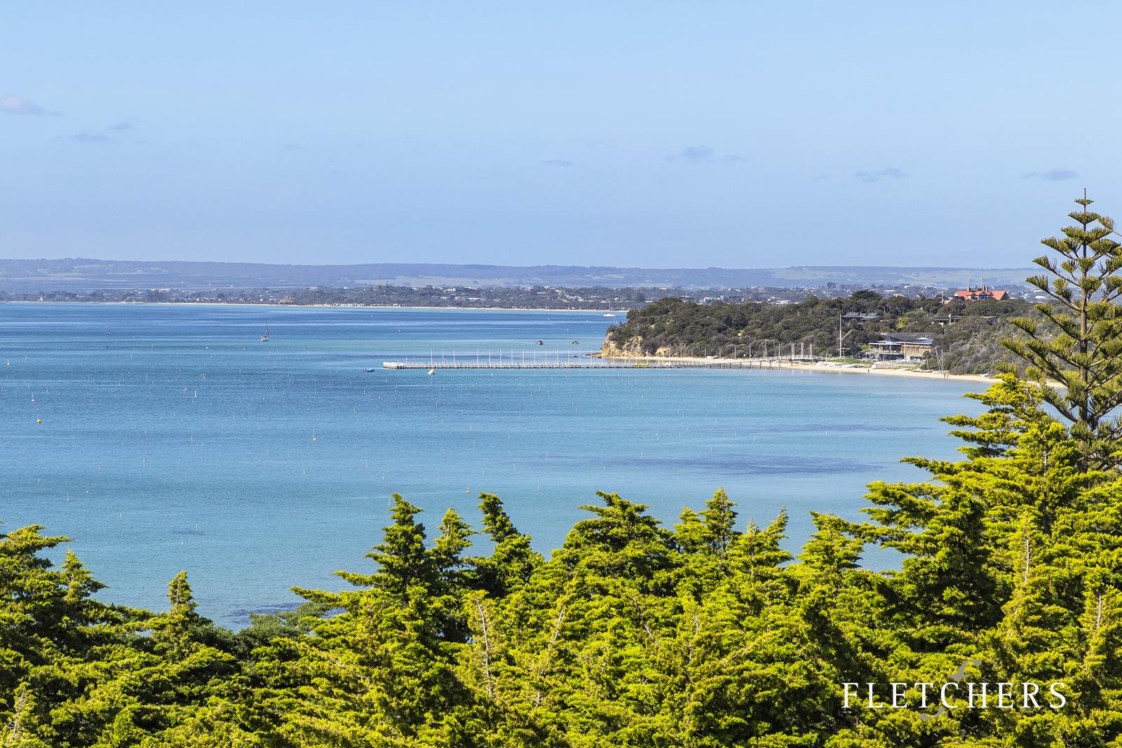 View across the bay toward the peninsula