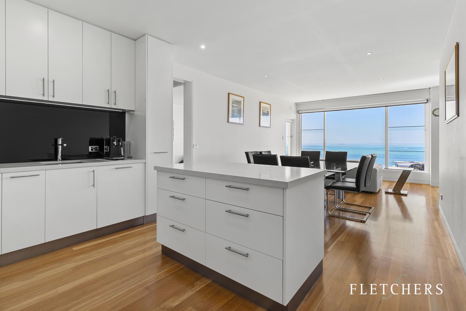 Kitchen and living space