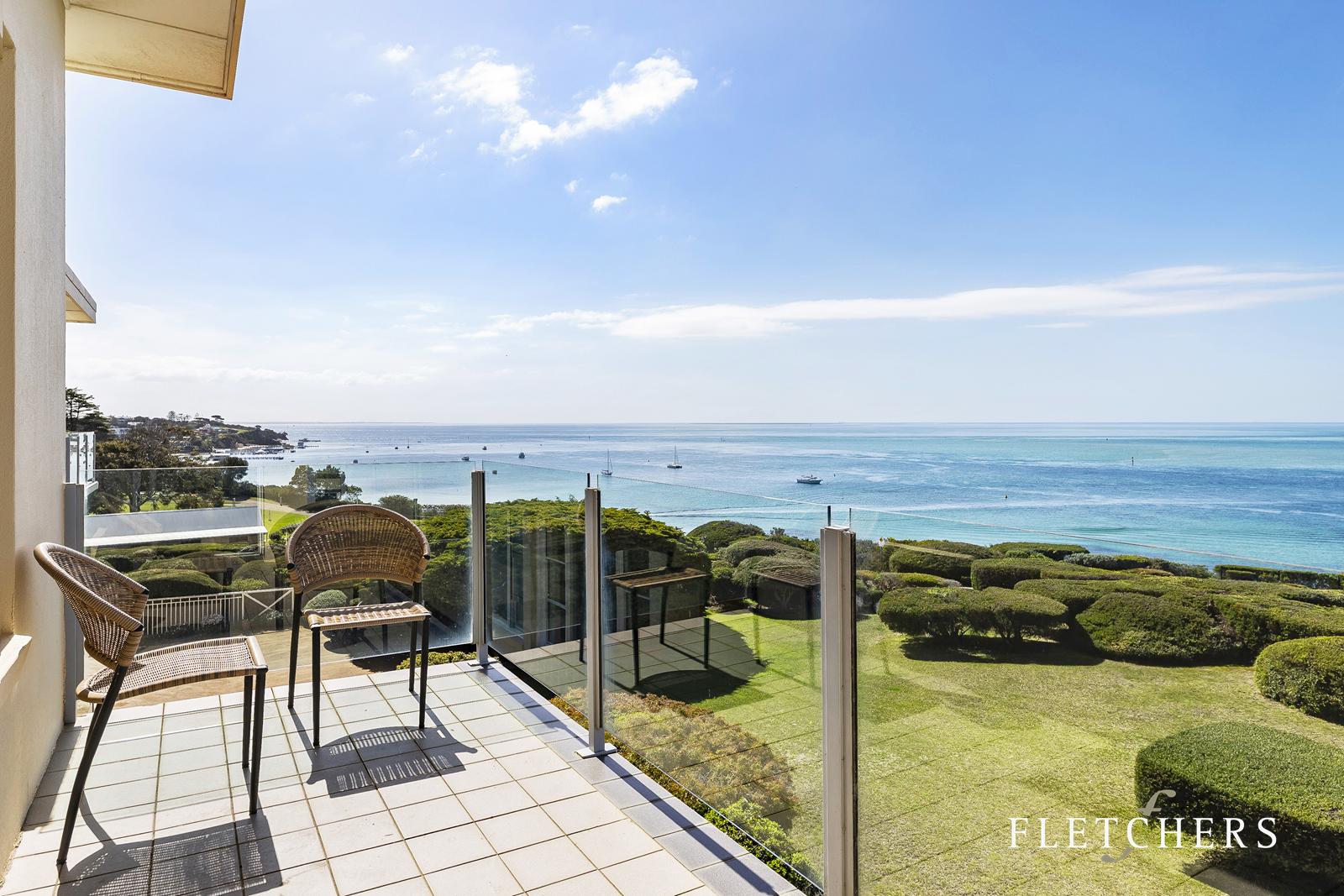 Balcony and bay outlook