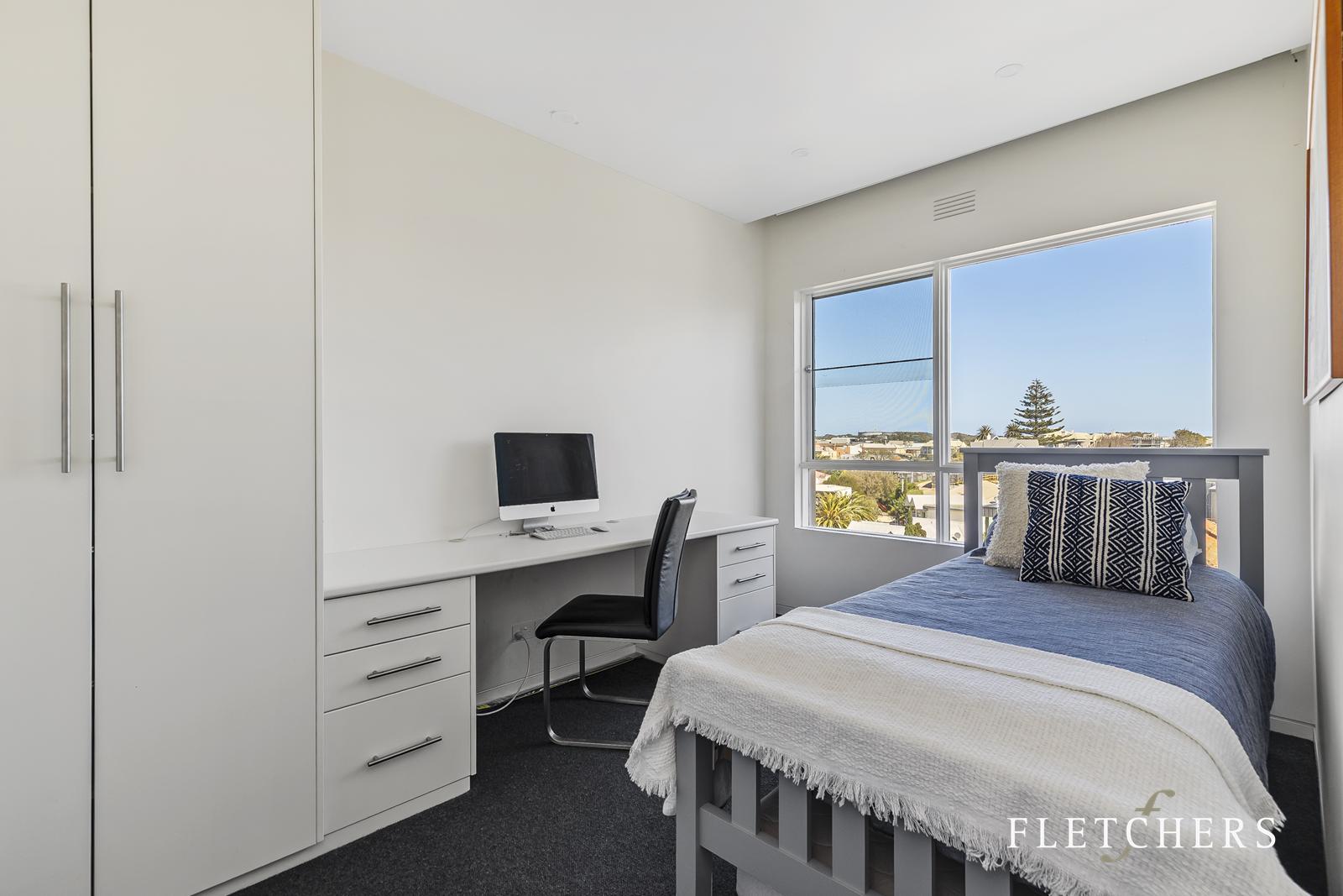 Bedroom with study desk